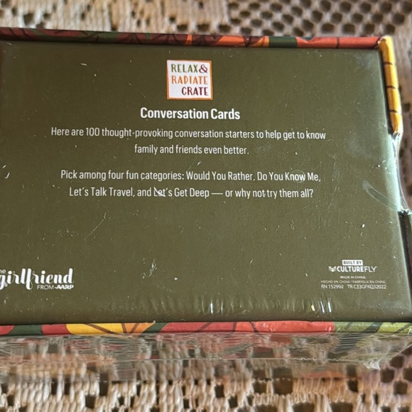 NIB “Conversation Cards” - Know your friends better!!! Choose from 4 questions! - Picture 2 of 2